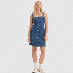 Levi’s Denim Button-Down Mini